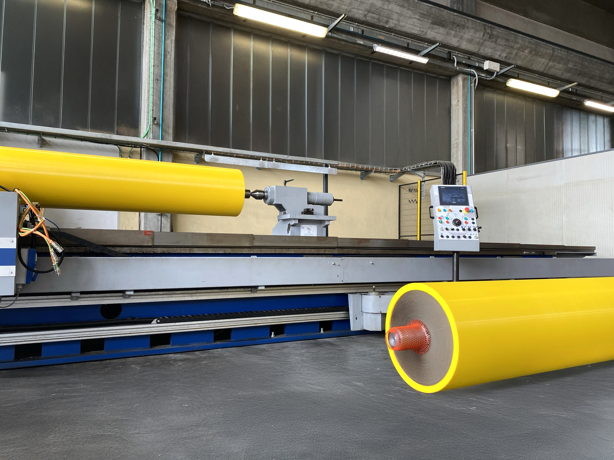 Rivestimento rulli in poliuretano