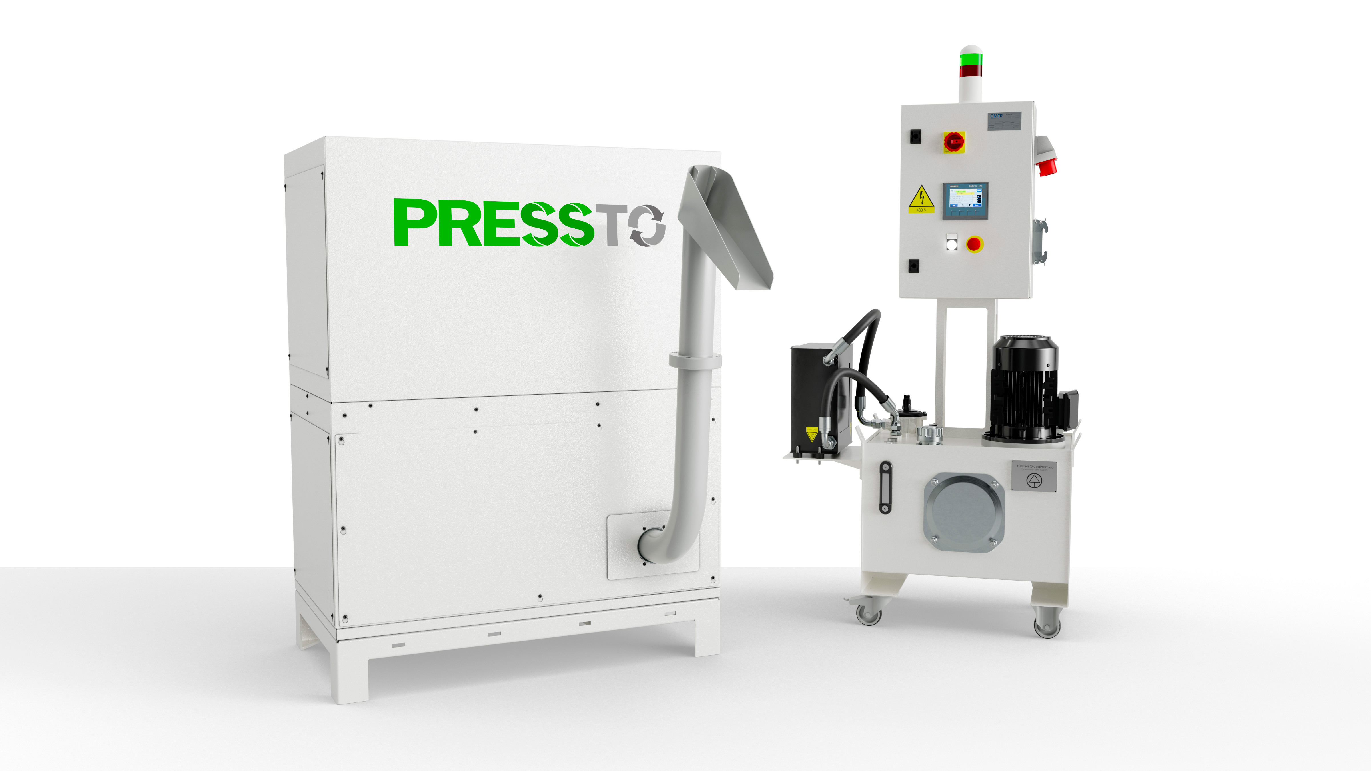 compattatore di trucioli PRESSTO - STAND ALONE