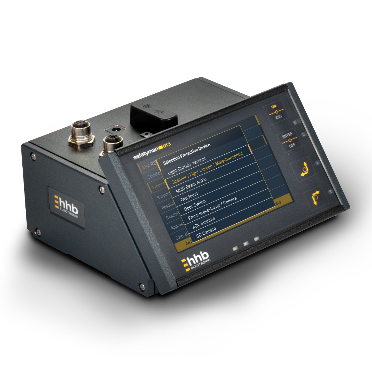 Analizzatore tempi di arresto e spazio di fermata - Safetyman DT3