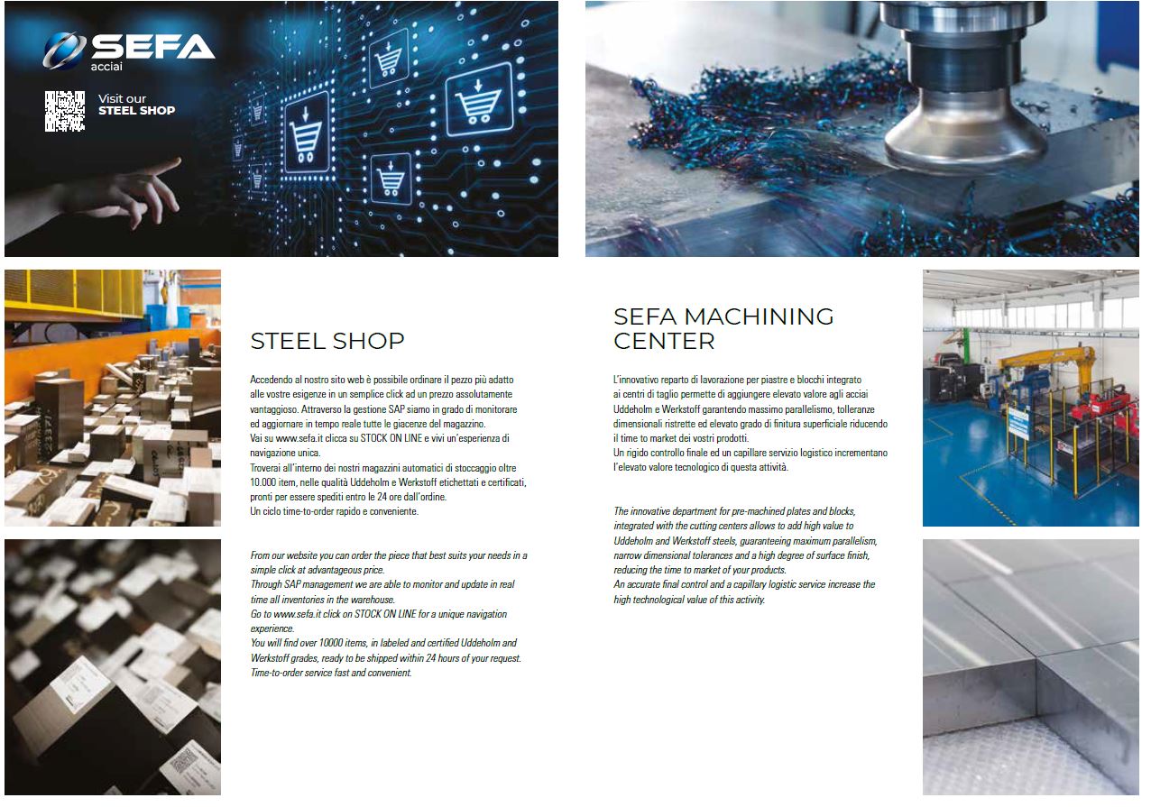 STEEL SHOP e MACHINING CENTER