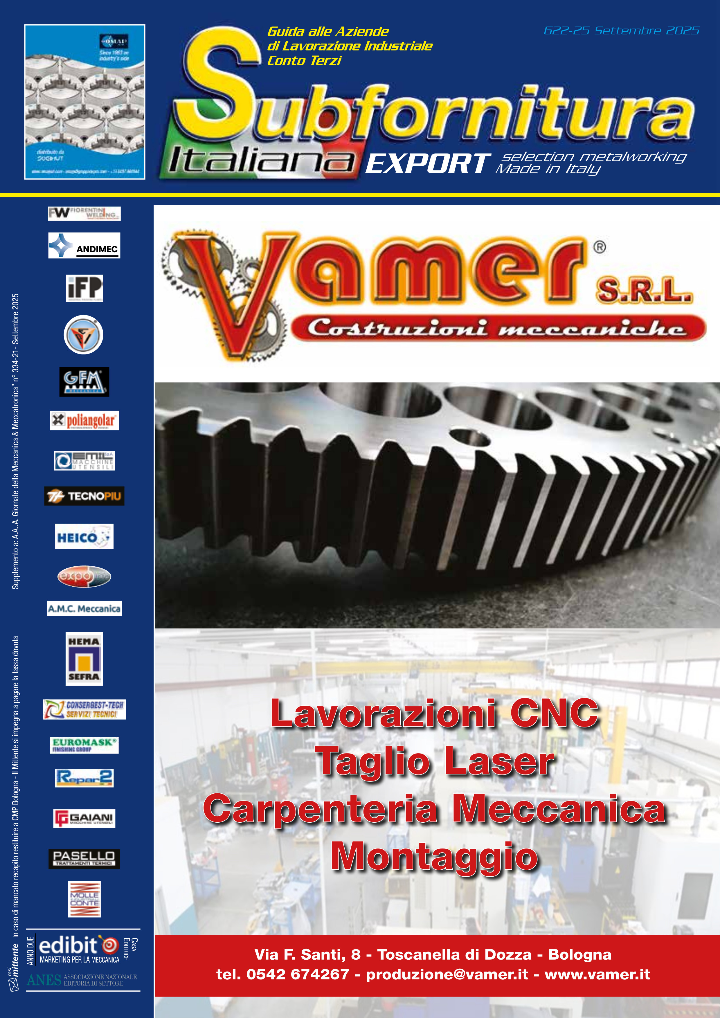 Rivista AAA SUBFORNITURA GIORNALE DELLA MECCANICA