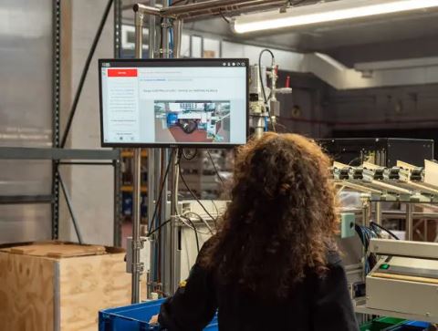 Struttura Smart Robots - visione 3D per il controllo qualità realtà aumentata per la guida operatore